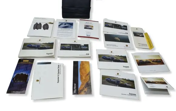 Porsche Cayenne (92A) Owners service history hand book 