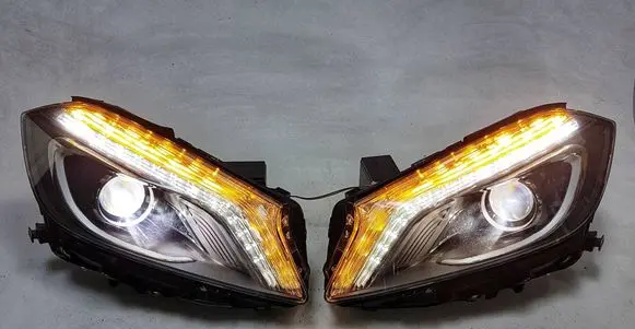 Mercedes-Benz A W176 Headlights/headlamps set A1768200561 A1768200661 1ZT01081842