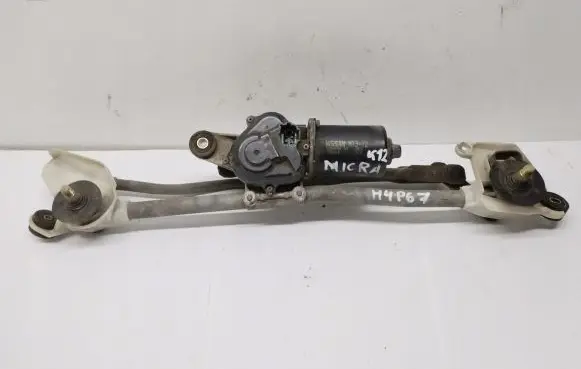 Nissan Micra Front wiper linkage and motor 1155646B