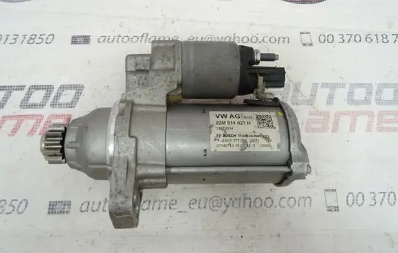 Volkswagen Golf VII Starter motor 02M911021H