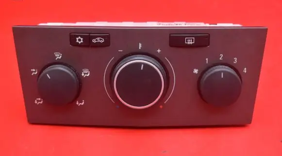 Opel Zafira B Climate control unit 13201300PX2