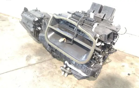 Interior heater climate box assembly