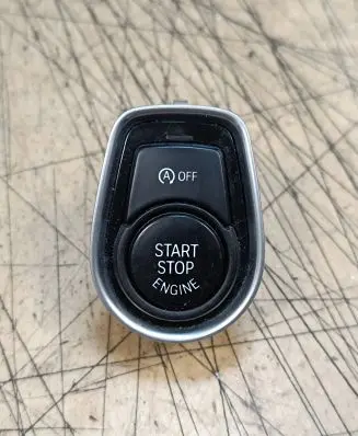 BMW 3 F30 F35 F31 Engine start stop button switch 925073402 9250734