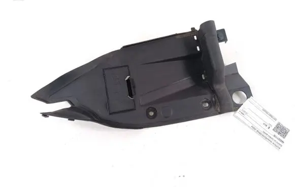 Engine bonnet/hood lock trim molding