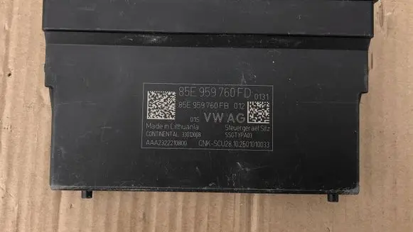 Audi A6 etron 85E Seat control module 85E959760FD 85E959760FB A22322210800