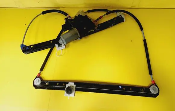 Front door window regulator with motor