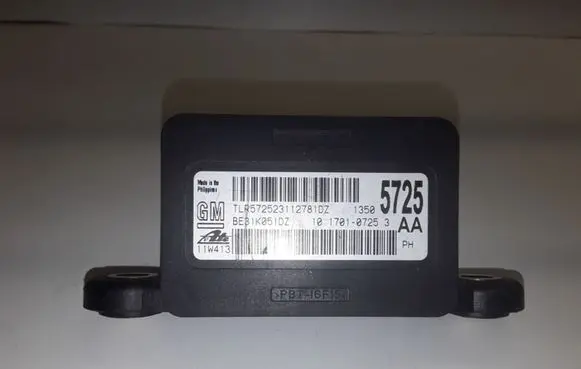 Chevrolet Cruze ESP acceleration yaw rate sensor 13505725 10170107253