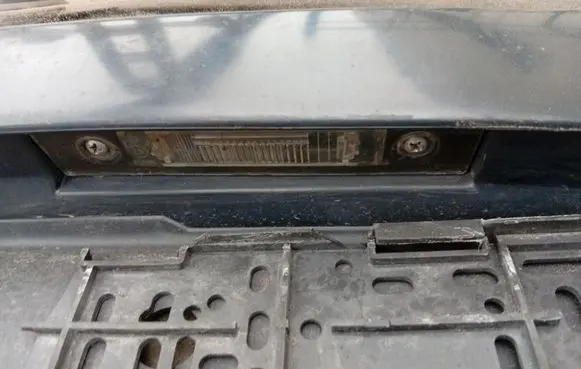 Volvo S40, V40 Number plate light