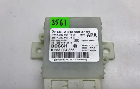Mercedes-Benz E W212 Parking PDC control unit/module A2129003704 A2128811500 A2129023202