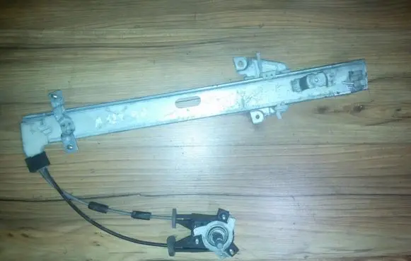 Mazda 121 Sliding door window regulator with motor
