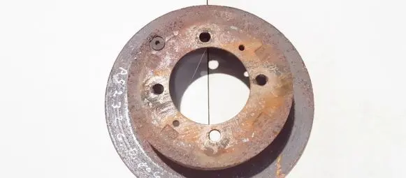 Mitsubishi Galant Rear brake disc neventiliuojamas