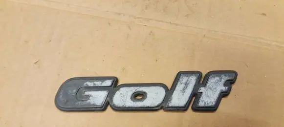Volkswagen Golf II Rear loading door model letters 