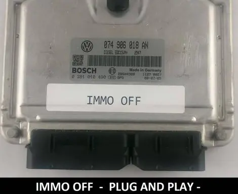 Volkswagen Multivan T4 Engine control unit/module ECU 074906018AN 0281010490