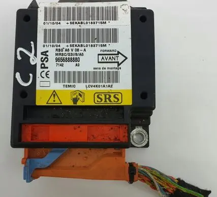 Citroen C2 Airbag control unit/module 9656888880