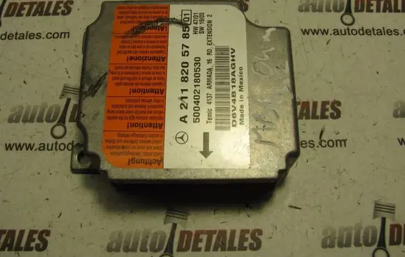 Mercedes-Benz E W211 Airbag control unit/module A2118205785