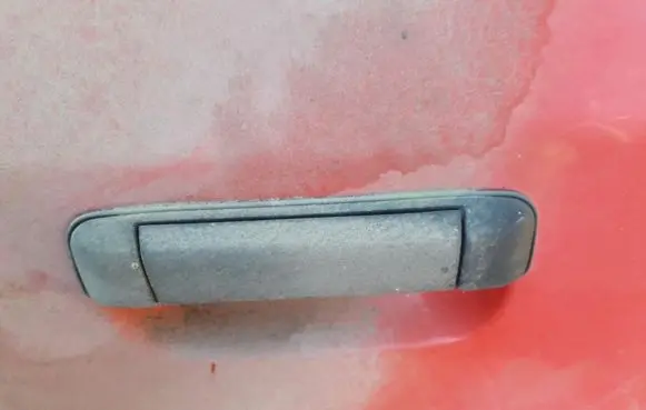 Mazda 323 Front door exterior handle
