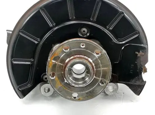 Front wheel hub spindle knuckle