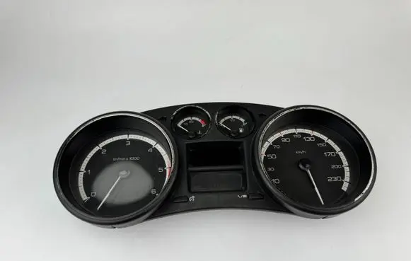 Peugeot 308 SW Speedometer (instrument cluster) 9666649080 503001550338 1DWL1W81