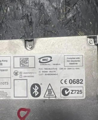 BMW 7 F01 F02 F03 F04 Bluetooth control unit module 2006DJ1644 S064006 D060003202