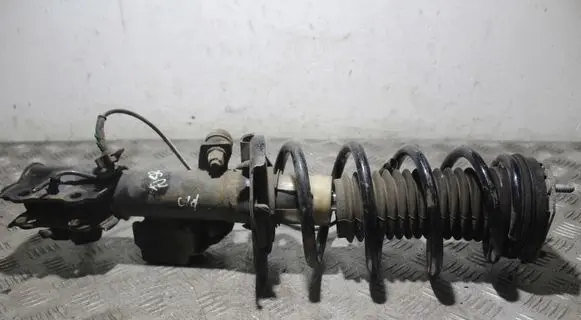 Front shock absorber with coil spring