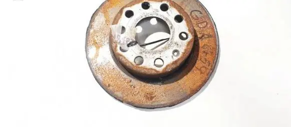 Volkswagen Caddy Rear brake disc neventiliuojamas