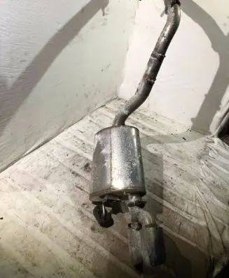 Mercedes-Benz E W211 Muffler/silencer 1862016