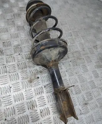 Front shock absorber with coil spring