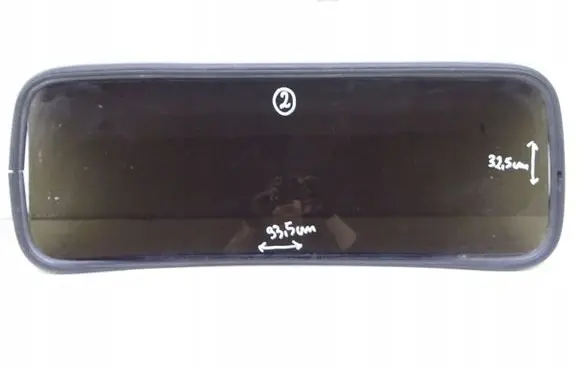 Opel Grandland X Rear door window glass
