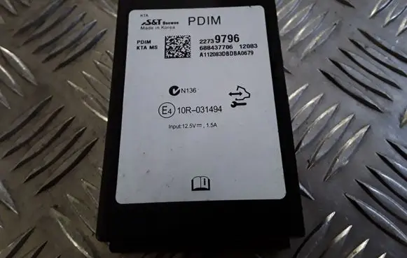 Opel Insignia A Bluetooth control unit module 22739796 10R031494 688437706