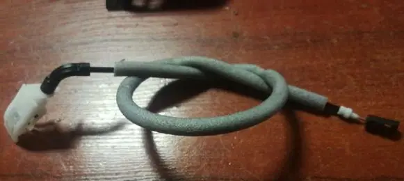 Front door cable line