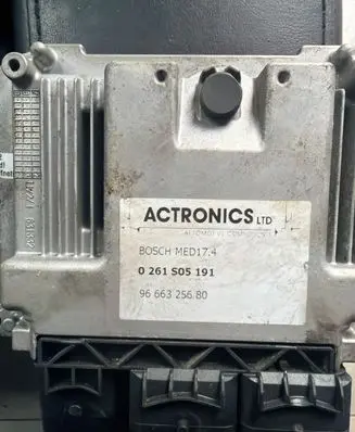 Citroen DS3 Engine control unit/module 0261S05191 9666325680