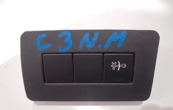Citroen C3 Central locking switch button 96647295XT