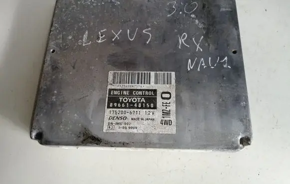 Lexus RX 330 - 350 - 400H Engine control unit/module 8966148150 1752006711