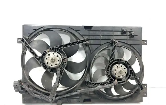 Audi A3 S3 8L Radiator cooling fan shroud 1J0121207M 1J0121205B 1355D300163