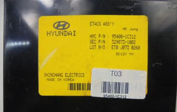 Hyundai Getz Suspension control unit/module 