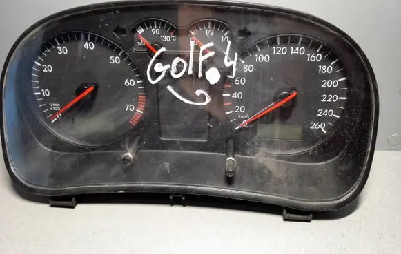 Volkswagen Golf IV Speedometer (instrument cluster) 1J0919881B 110008917022
