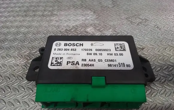 Toyota Proace Parking PDC control unit/module 0263004853 00859923