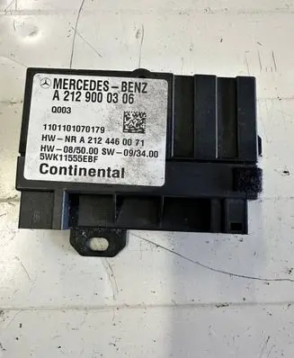 Mercedes-Benz C W204 Fuel injection pump control unit/module A2129000306