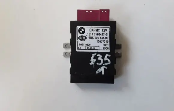 BMW 5 E60 E61 Fuel injection pump control unit/module 1614718042701