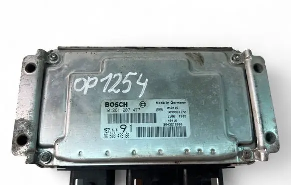 Peugeot 206 Engine control unit/module ECU 9650347980 0261207477