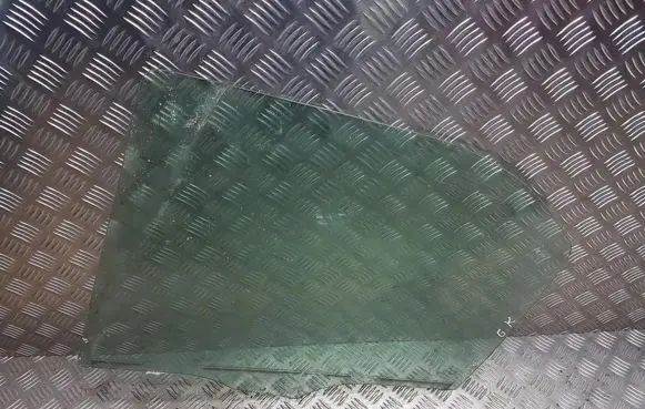 Rear door window glass