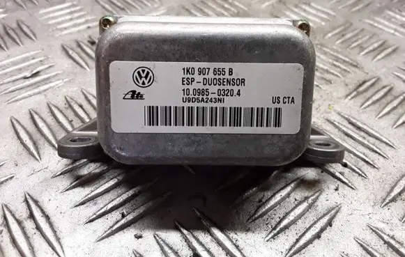 Volkswagen Golf V ESP acceleration yaw rate sensor 1K0907655B 10098503204