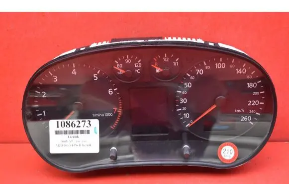 Audi A3 S3 8L Speedometer (instrument cluster) 8L0920930A