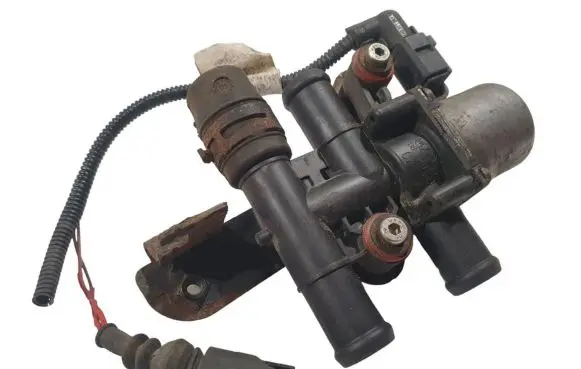 Coolant heater control valve