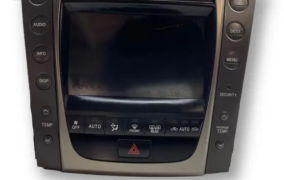 Lexus GS 300 350 430 450H Radio/CD/DVD/GPS head unit 8611130390 4123000322