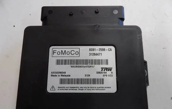 Volvo XC60 Hand brake control module 31264471 6G912598CA A2C53296349