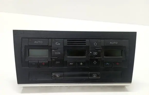 Audi A4 S4 B6 8E 8H Climate control unit 8E0820043 0042158