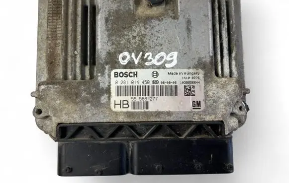 Opel Vectra C Engine control unit/module ECU 55566277 0281014450