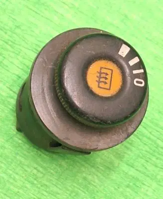 Opel Corsa A Interior fan control switch 90119429 6775100