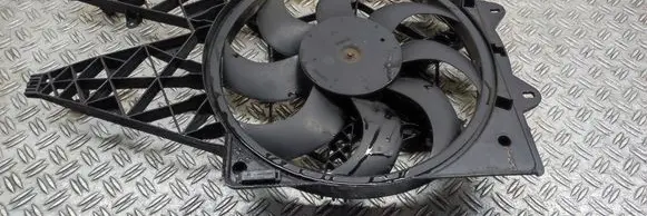 Electric radiator cooling fan
